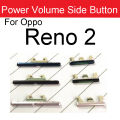 Power Volume Side Buttons For OPPO Reno 2 Z 2Z 2F On Off Power Volume Up Down Side Keypads Flex Cable Replacement Parts. 