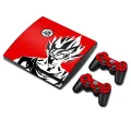 ZOOAIN 2024 Suitable for Sony PS3slim thin machine film ps3 slim2000 3000 sticker anime Dragon Ball Naruto sticker. 