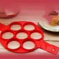 7 Holes Silicone Mold Pancake Cupcake Maker Egg Mould. 