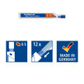 STAEDTLER MARS LUMOGRAPH THIN LEDS (0.5/0.9/0.3 mm HB) Pack of two Tubes.. 