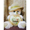 12 inches/ 30.4cm Soft Love Heart Teddy Bear for Girls Stuffed Toy Soft Plush Kids Teddy Bear. 
