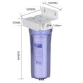 Water Filter For Home - Complete Kit - Non-Electric - Single Stage Water Filter. 