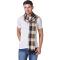 Pack of 1 - Checkered Branded Woolen Muffler for Men/Boys. 
