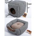 Pet Soft 2 in 1 House/Bed For Cats & Puppies Random Color. 