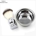 Stainless Steel Shaving Bowl. Durable Metal Mug For Shaving Soap & Cream. Perfect Addition To Your Wet Shaving Kit. Double Layer Smooth Shave Unbreakable Mug. 
