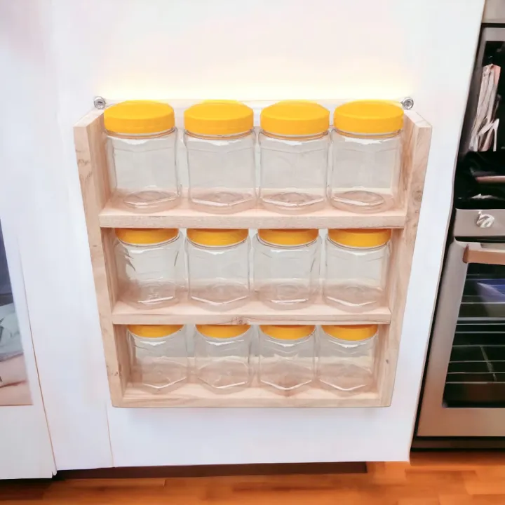 Solid%20Wooden%20Spice%20Rack%20With%20Jars%20Wall%20Mounted%20Spice%20Jars%20Rack,%20Masala%20Jars%20Box%20Set%20With%20(4,6%207,9,12,20%20)Jars%20-%20Image%202