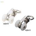 10Pcs Curtain Track Gliders Bedroom Door Curtains Curtain Rail Track Pulley. 