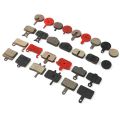【HOT】 Fashion 1Pair Universal MTB Mountain Bicycle Brake Pads Pair For Multi-Style Mountain Road Bike Parts Bicycle Brake Disc. 