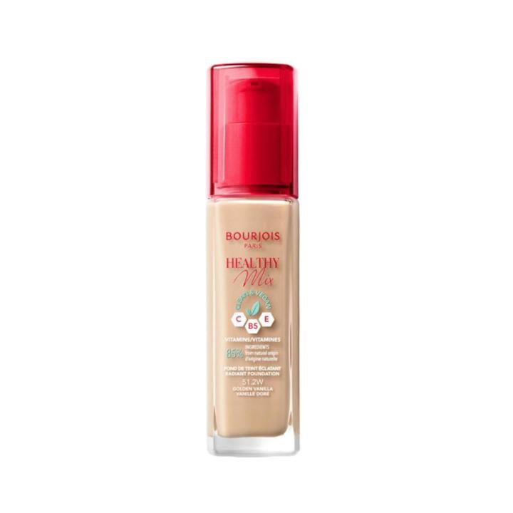 Bourjois Healthy Mix Clean Vegan Foundation 51.2 Golden Vanilla - Beauty by Daraz