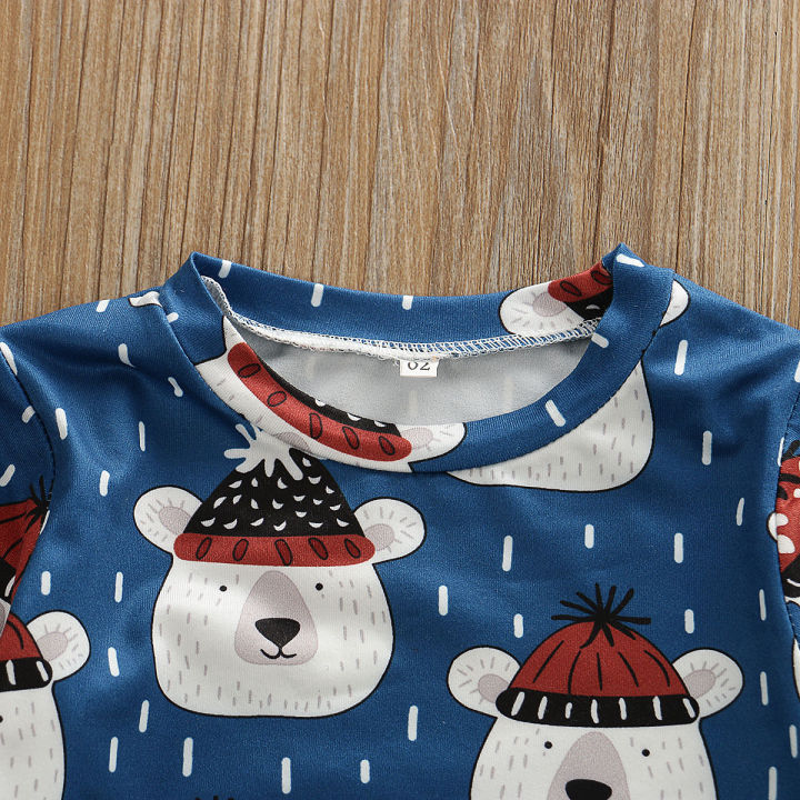 Toddler%20Baby%20Clothes%20Set,%20Boys%20Girls%20Autumn%20Long%20Sleeve%20Top%20Printed%20Long%20Pants%20Outfit%20-%20Image%204