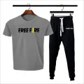 Free fire Yellow & Black Printed Tracksuit For Men & Boys - Soft & Comfortable Fabric Trouser & tshirts for men. 
