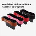 1Pcs Car Seat Slot Storage Box Gap Seam Pocket Car Storage Box For Volvo V40 S60 S90 740 S70 XC90 XC60 940 XC40 S80 V50 （# Black ）. 