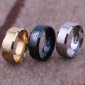 pack Of 3 Superman Logo Stainless Steel Titanium Ring For Boys and Girls. 