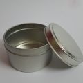 Candle Tins, (Pack of 6/12) 6 OZ Metal Candle Containers for Candle Making, Candle Jars for Making Candles, Arts & Crafts, Dry Storage, Party Favors, Round Tin with Slip-On Lids, Jewellery and Gift box, Silver. 