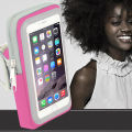 【Black】Sports Arm Band For 4-6 inch Phone ,Arm Bag Cell Phone Holder Case Arm Band Strap With Zipper Pouch  Mobile Exercise Running Workout For Android and Apple Phone Touch. 