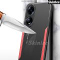 Phone case For OPPO A78 Back cover Heat Dissipation and Anti Drop Aluminum Alloy Back Panel Decorative Strip For OPPO A78 4G Cover cases. 