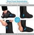 100% water proof Rain shoe covers , Shoe protector, Loang leg High Tube knee high Shoe covers, Long Riding Boot covers, Anti dust overshoes, Bike Gaiter, Reusable & Foldable. 