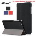 【 Miga Plaza 】 Magnetic Case cover For Huawei MediaPad T3 7 3G BG2-U01 BG2-U03 Smart Cover For Huawei MediaPad T3 7.0 3G Stand Smart PU Leather Cover Case. 