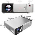 New Flagship T6 Android 10.0 2/16GB Smart Projector  HD  4K WIFI Home Cinema Projector. 