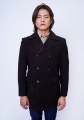 Focus | Dark Brown Long Coat For Men. 