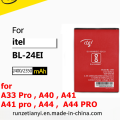 Itel A33 Pro / A40 / A41 / A41 Pro / A44 / A44 Pro / Itel 1508 Battery Replacement BL24EI Battery with 2400mAh Capacity-Red. 