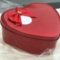 Premium Heart Tin Box Gift for Valentines Day Birthday Anniversary Teddy with Flowers Birthday Gift - Gift For Your Love One - Gift for couple - gift for birthday. 