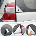 Pcs Chrome Rear Window Trims for Toyota Land Cruiser Prado Fj 150 Accessories. 