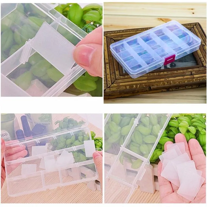Adjustable%20Grid%20Transparent%20Plastic%20Beads/Art%20and%20craft%20Accessories/Hardware%20accessories/stationery%20Storage%20Box/Organizer%20-%20Image%208