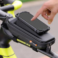 Cycling Bag Large Capacity Portable Waterproof Rotatable Bicycle Phone Bag. 