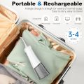 MiTdir® Y801 Oral Irrigator Water Flosser – 4 Jet Tips with 4 Cleaning Modes, IPX7 Waterproof, 300ML Removable Tank, Cordless Rechargeable, Perfect for Teeth Cleaning at Home and on the Go (White). 