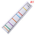 one pc 4/4-1/8 fingerboard sticker violin pitch position sticker no glue finger position sticker practice trainer scale sticker. 