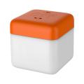 Migeet Flip Nightlight Timer Cube Shaped Rechargeable Night Lamp 2 Light Brightness Decorative Beside Lamp USB Rechargeable 3000K Warm White Nightstand Lamp for Baby Kids Nursery Bedroom Office. 