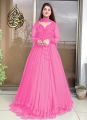 Stylish Long Frock for Women with Fancy Flair 3-Piece - Party Wear Frocks for Women. 