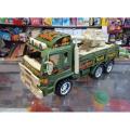 Army Truck Toy For Kids (Large Size) plastic material,Friction power. 