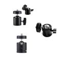 Pack Of 5 7 Feet Tripod with 360 Rotatable Ball Head, + Yunteng Mobile Phone Holder & Bluetooth Remote Shutter with Collar Mic. 