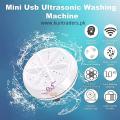 Mini Washing Machine Portable Ultrasonic Turbine Washer, Portable Washing Machine with USB for Travel Business Trip or College Rooms. 