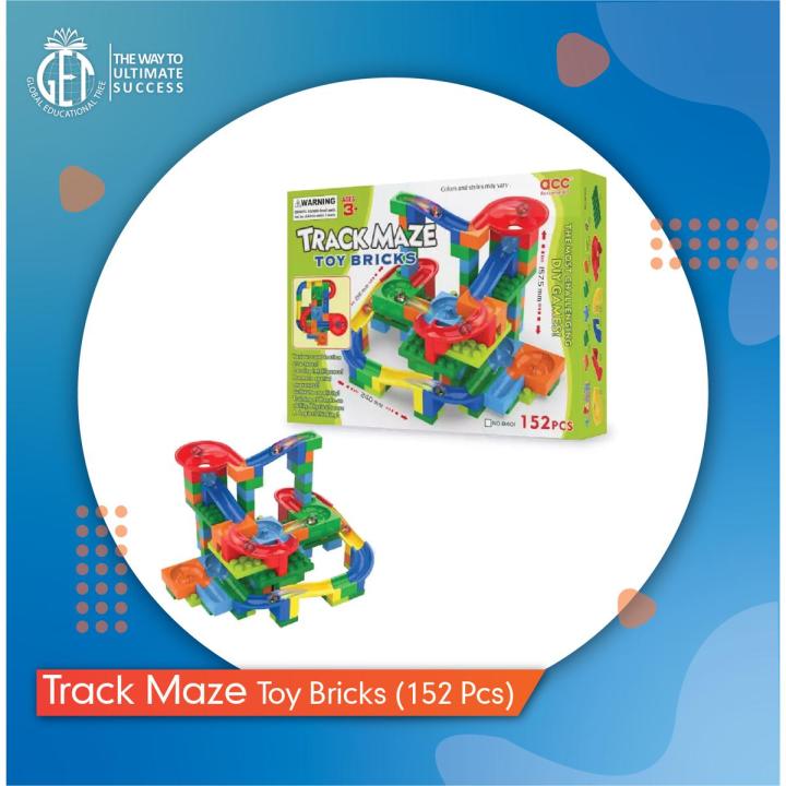 Track Maze | Toy Bricks | DIY Games | 152 PCS
