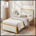 Super Delux Bed Single / Iron Bed / Single Bed / Mughal Star steel Furniture. 