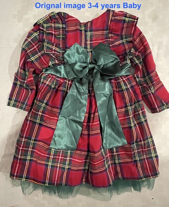 Baby%20Toddler%20Clothes%20Girl%20Christmas%20Outfit%20Baby%20Clothing%20Christmas%20Dress%20Bowknot%20Plaid%20Long%20Sleeve%20Princess%20Dresses%20Autumn%20Winter%20Newborn%20Toddler%20Baby%20Gift%20for%203-4%20years%20Gril%20-%20Image%206