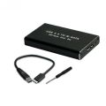 MSATA to USB 3.0 SSD Enclosure External Hard Drive for 30x50mm 30x30mm MSATA SSD. 
