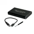 MSATA to USB 3.0 SSD Enclosure External Hard Drive for 30x50mm 30x30mm MSATA SSD. 