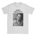 Men's Nicolas John Travolta Cage T Shirt Cotton Clothes Fun Short Sleeve Crew Neck Tee Shirt Graphic T-Shirt. 