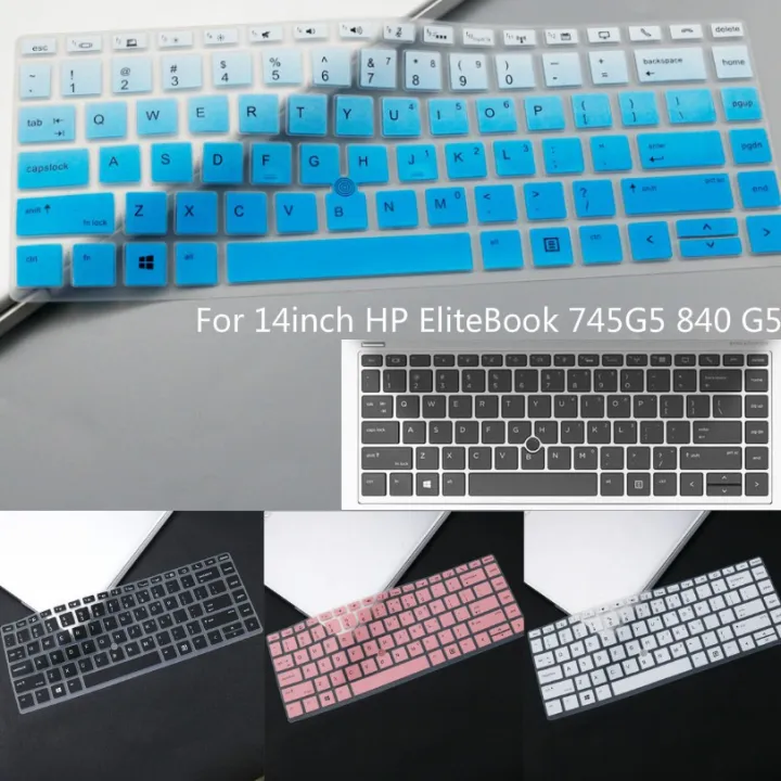 For%2014inch%20HP%20EliteBook%20745G5%20840%20G5%20Soft%20Ultra-thin%20Silicone%20Laptop%20Keyboard%20Cover%20Protector%20-%20Image%204
