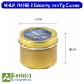 YIHUA YH-08B-2 Soldering Iron Bit/Tip Cleaner High Rosin Flux With Soft Coiled Brass Wire No Water Needed wielding metaireal Tool By Electrica. 