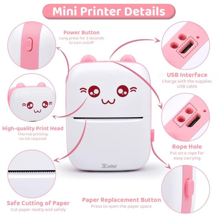 Mini%20Bluetooth%20Thermal%20Printer,%20Portable%20Label%20Printer%20Inkfree%20Printer%20for%20Android%20&%20iOS%20System,%20Black%20on%20White%20Thermal%20Printer%20with%20Roll%20of%20Print%20Paper%20-%20Image%207