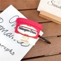 Creative Haagen-Dazs AirPods Pro1 Generation 2 Generation 3 Suitable for Apple Earphone Case Bluetooth Silicone Protective Soft Cover. 
