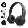 P47 Wireless Bluetooth Foldable Headset With Microphone 5.0+EDR Wireless Headphones With AUX / FM Radio / SD Card Slot. 