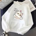 CAT Hoodie For girl & Women Printed Kangaroo Hoodie Pocket Drawstring Pullovers Clothing Long Sleeves Export Quality Winter Wear. 