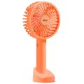 Handheld Cooling Fan USB Rechargeable 1200mAh Mini Fan Ultra Quiet Personal Fan Detachable Base for Home Office Travel Dormitory. 