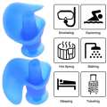 Swimming Accessories 6 Pairs Silicone Diving Spiral Ear Plugs Professional Adult Dust-Proof Earplugs. 